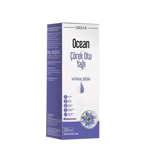 Orzax Ocean Black Seed Oil Cold Pressed 150 ml