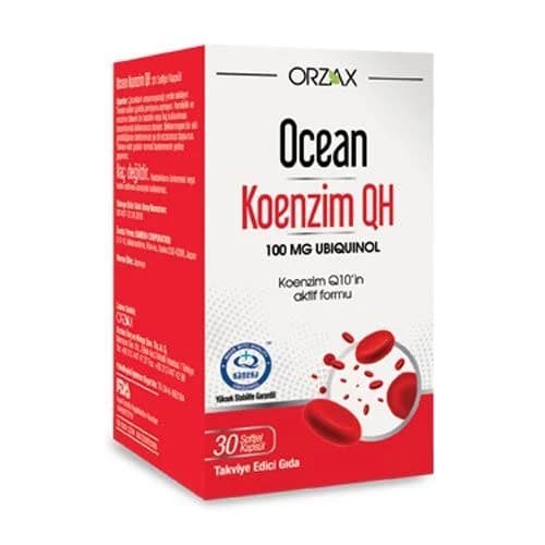 Orzax كبسولات أورزاكس أوشن كوإنزيم كيو إتش 30