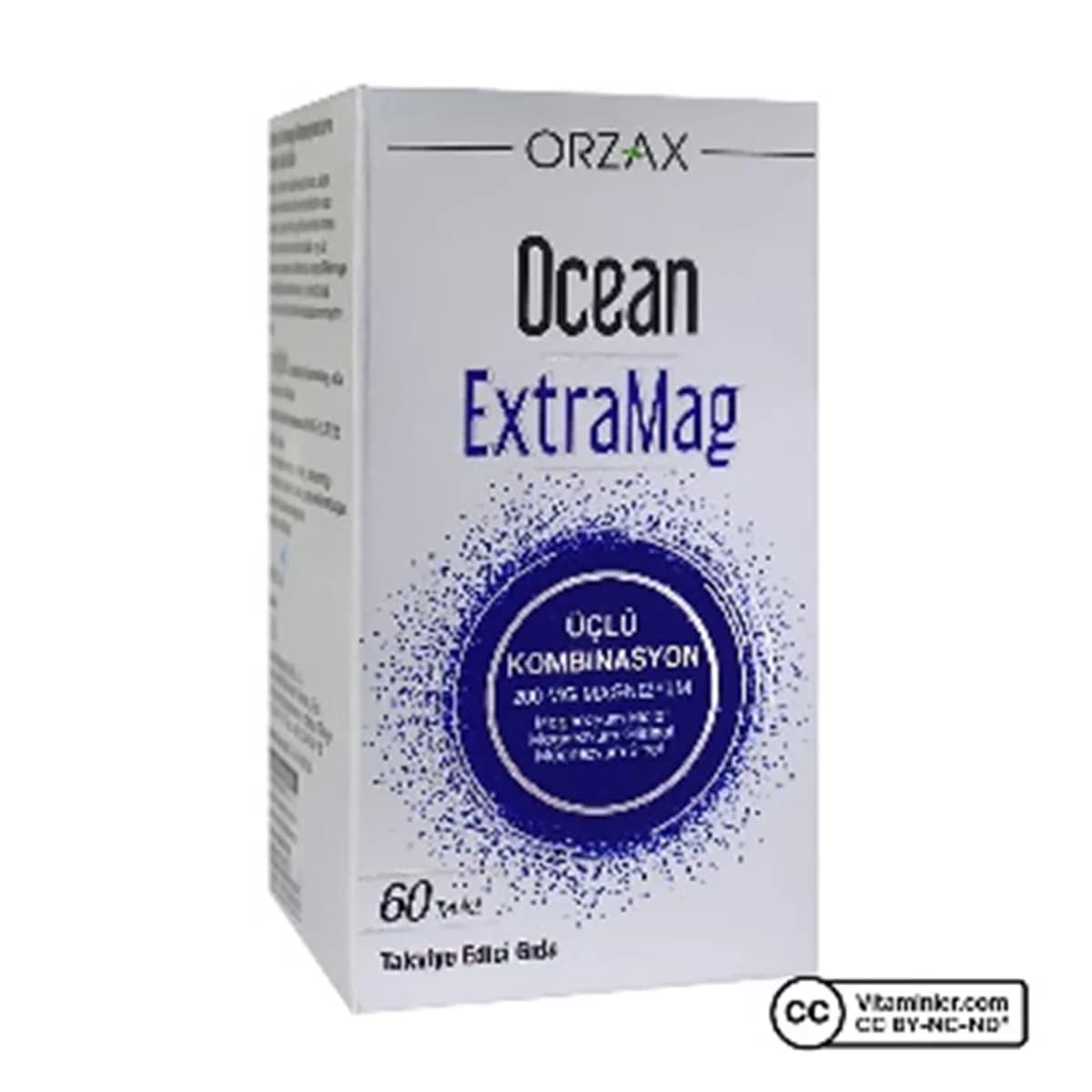 Orzax أورزاكس أوشن إكسترا ماج ثلاثي المغنيسيوم، 60 قرصًا