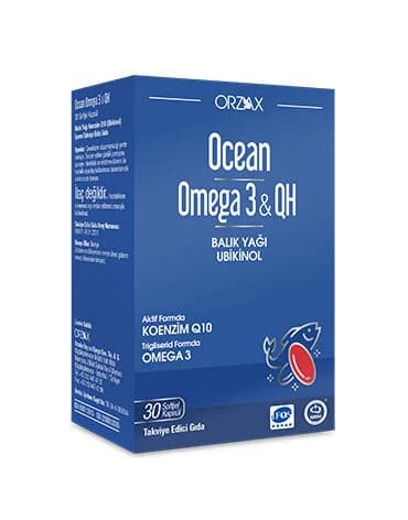 Orzax كبسولات أورزاكس أوشن أوميجا 3 و كيو إتش 30