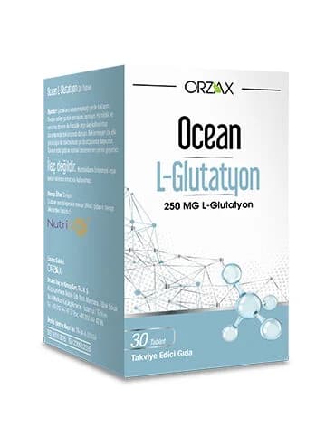 Orzax أورزاكس أوشن إل-جلوتاثيون 250 مجم 30 قرصًا