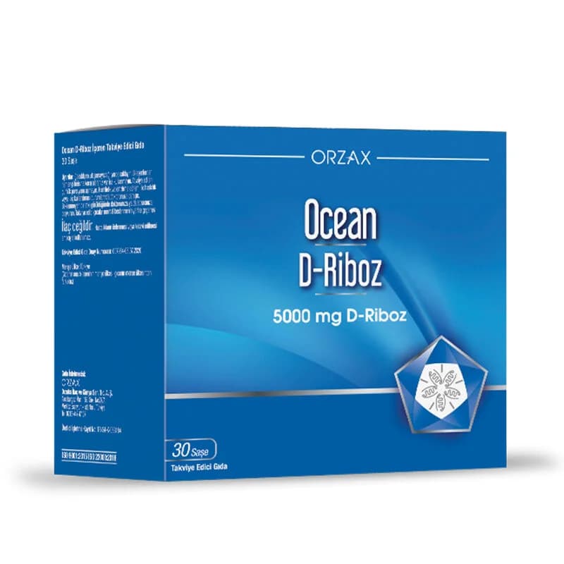Orzax أورزاكس أوشن 5000 ملغ د-ريبوز 30 كيسًا