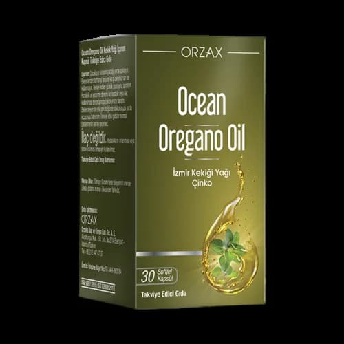 Orzax مكمل غذائي بزيت الأوريجانو من أورزاكس أوشن، 30 كبسولة