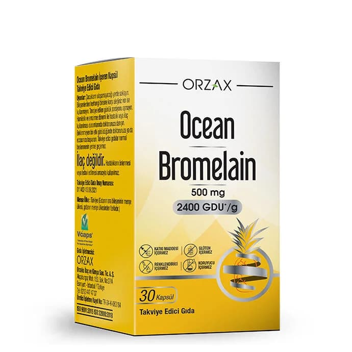 Orzax كبسولات أورزاكس أوشن بروميلين 30