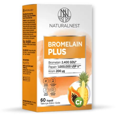 Soutenez votre apport en Bromélaïne et Chrome