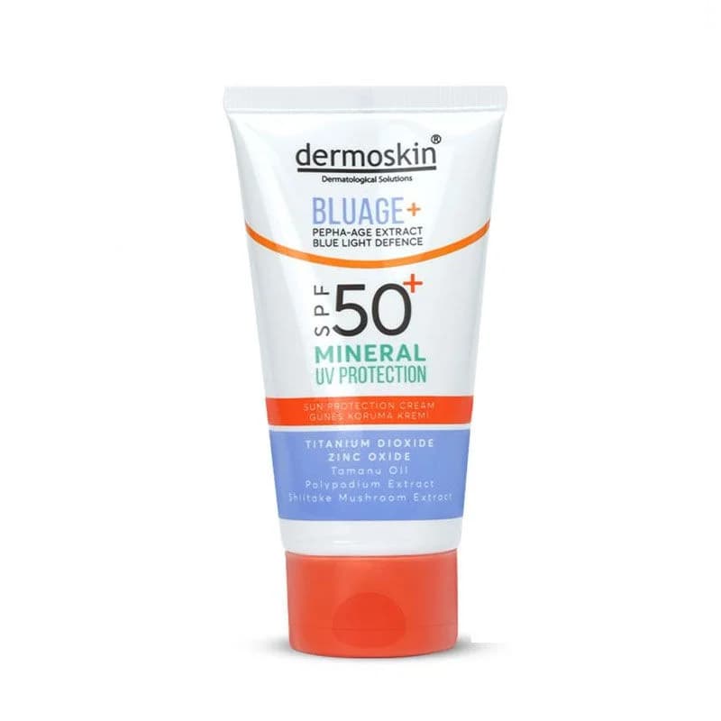 Dermoskin كريم ديرموسكين بلواج+ بعامل حماية من الشمس 50+ بفلتر معدني 50 مل