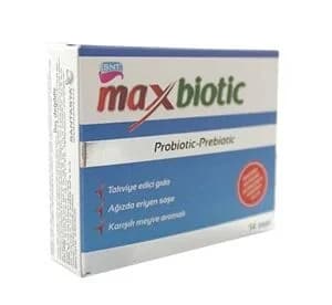 MaxBiotic ماكسبيوتيك بروبيوتيك بريبيوتيك 14 كيسًا
