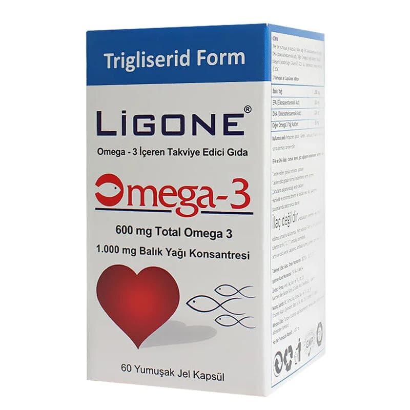 Ligone كبسولات ليجون أوميجا 3 60