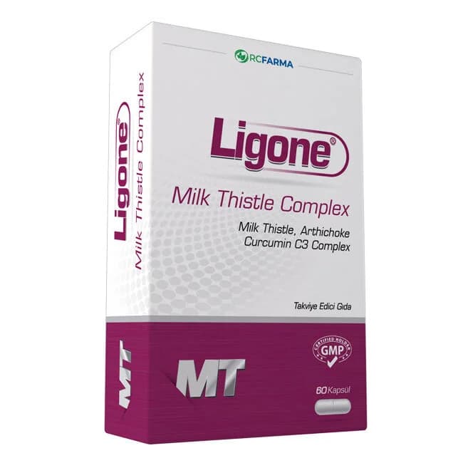Ligone مجمع ليجون الحليب الشوك، 60 كبسولة