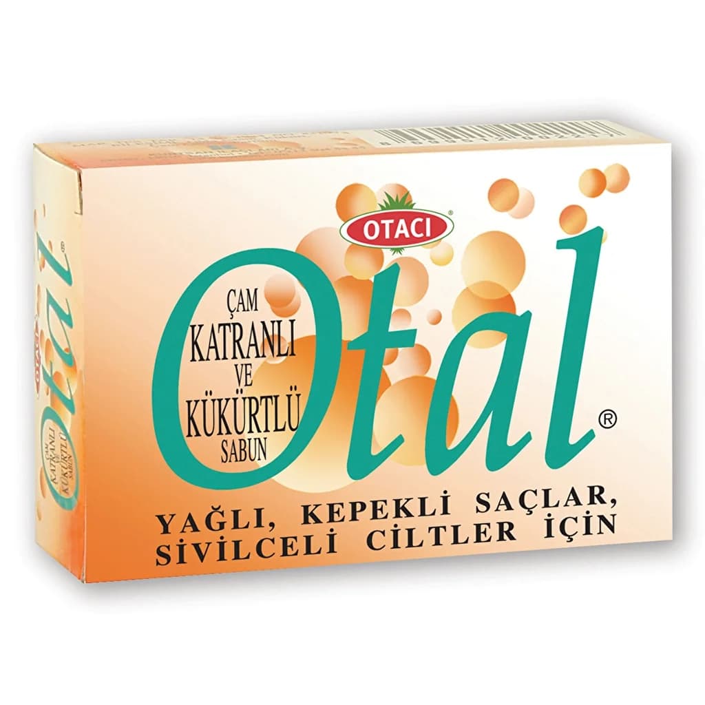 صابون قطران الصنوبر والكبريت 80 غ من اوتاسي Otacı