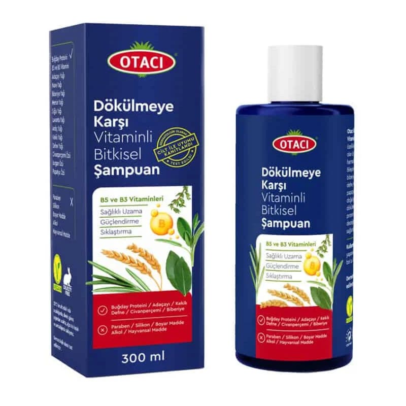 Otacı Herbal Anti-Hair Loss Vitamined Shampoo 300 ml
