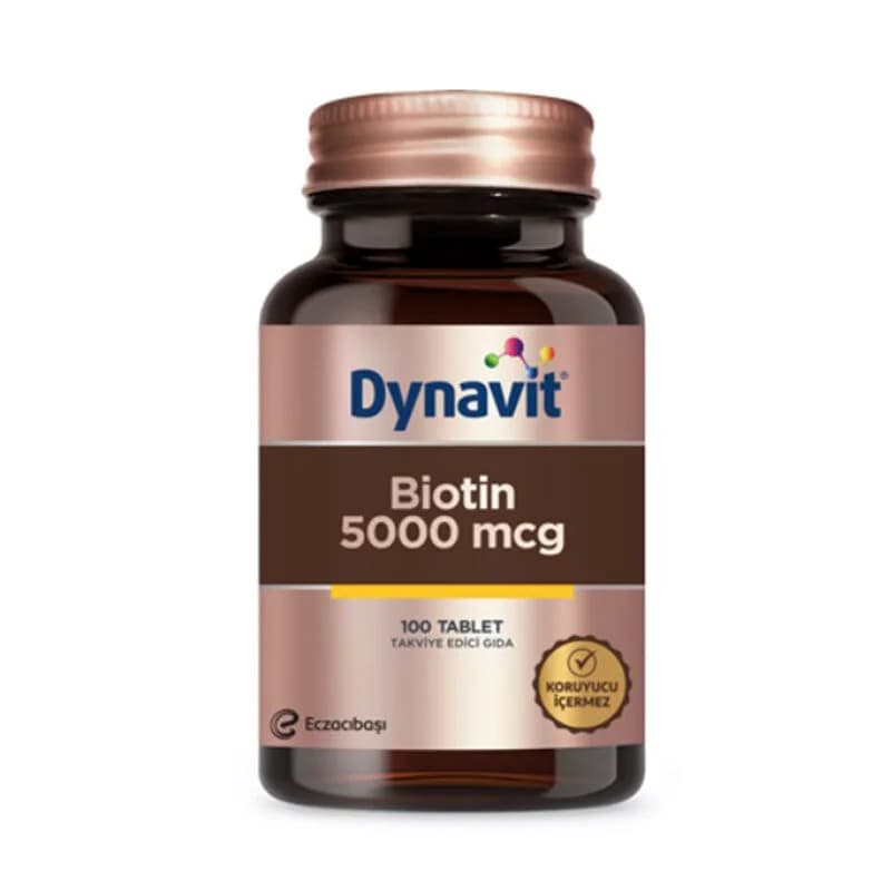 Dynavit دينافيت بيوتين 5000 ميكروغرام 100 قرص
