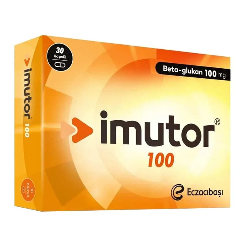 İmutor إيموتور بيتا جلوكان 100 مجم 30 كبسولة