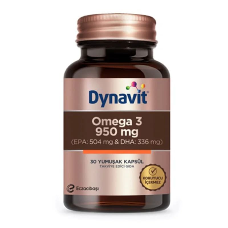 Dynavit دينافيت أوميجا 3 950 مجم 30 كبسولة طرية