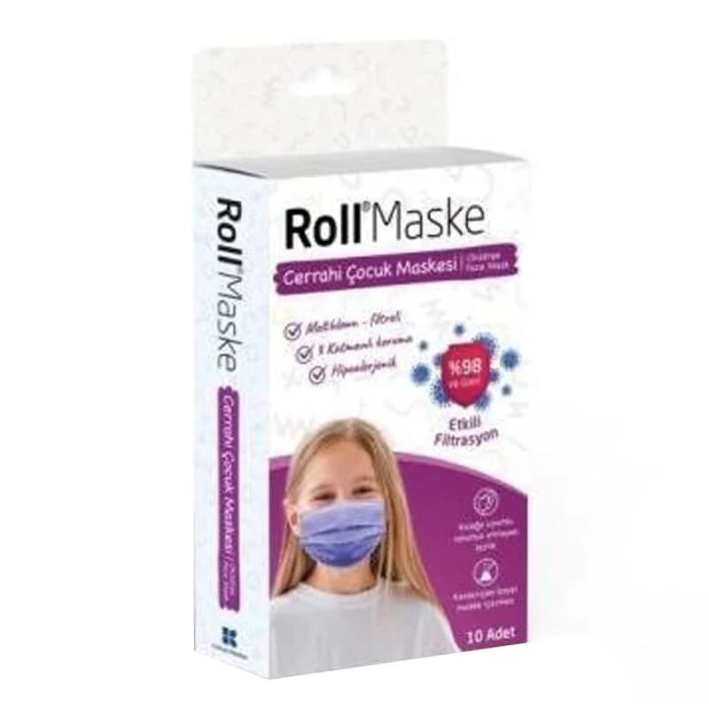 Детская маска Roll Mask 10 шт - девочка