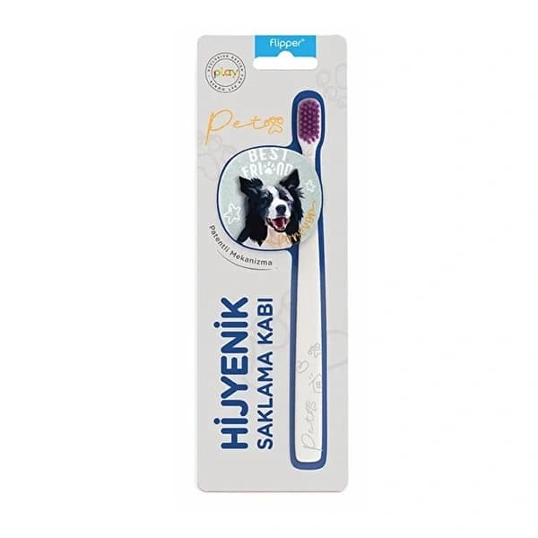 Flipper Toothbrush Holder & Toothbrush Set