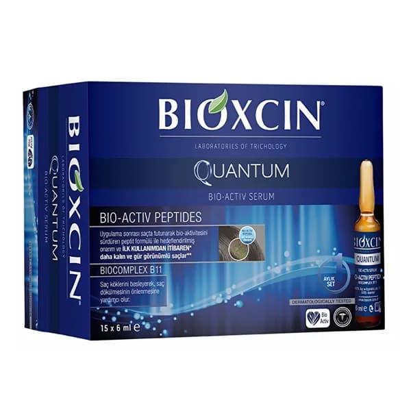Bioxcin Quantum Hair Strengthening Serum 15 x 6 ml