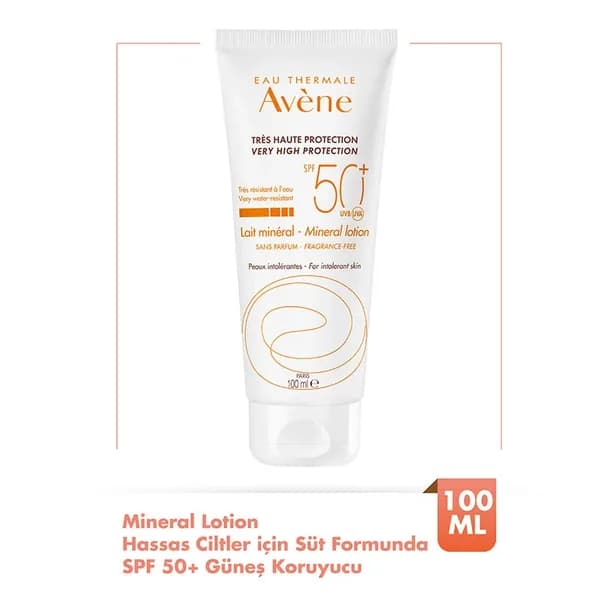 Avene Lait Spf 50 Mineral Lotion 100ml