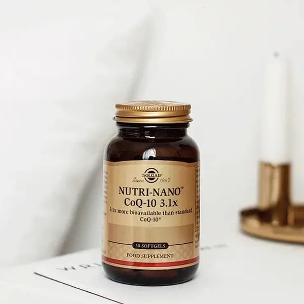 Solgar Nutri Nano CoQ 10 3.1x 50 Tablet