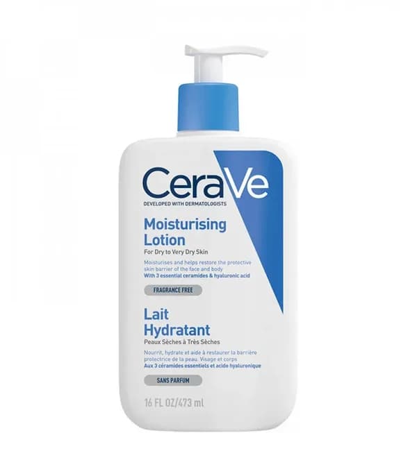 CeraVe Moisturizing Face and Body Lotion - With Ceramide and Hyaluronic Acid 473 ml
