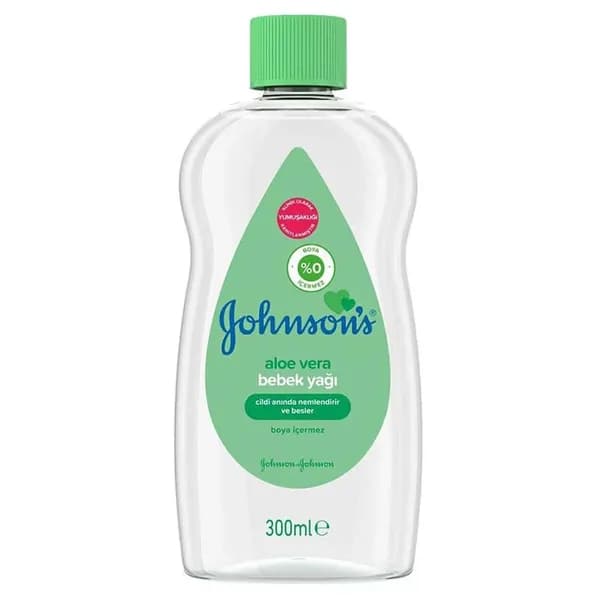 Johnsons Baby Aloe Vera Baby Oil 300 ml