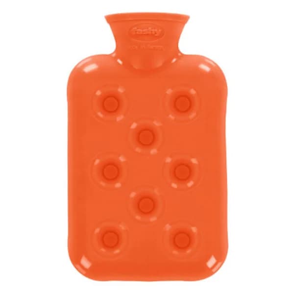 Fashy Termofor Honeycomb Hot Water Bottle - Orange 0,5L