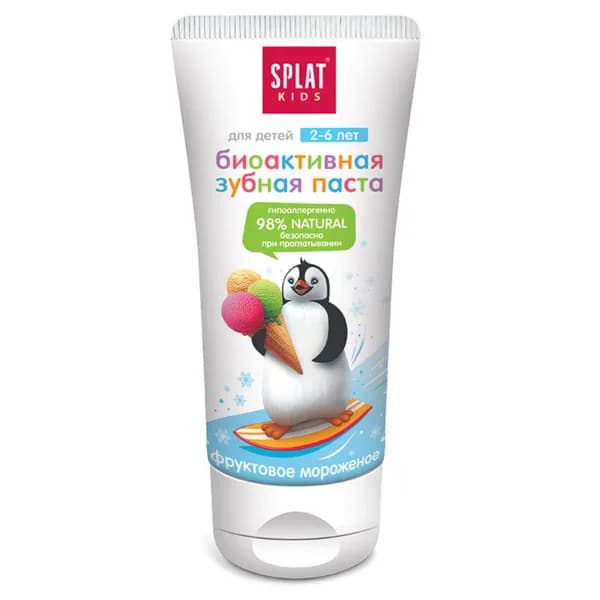 Splat Fruity Ice Cream Toothpaste 50ml 2-6 Years