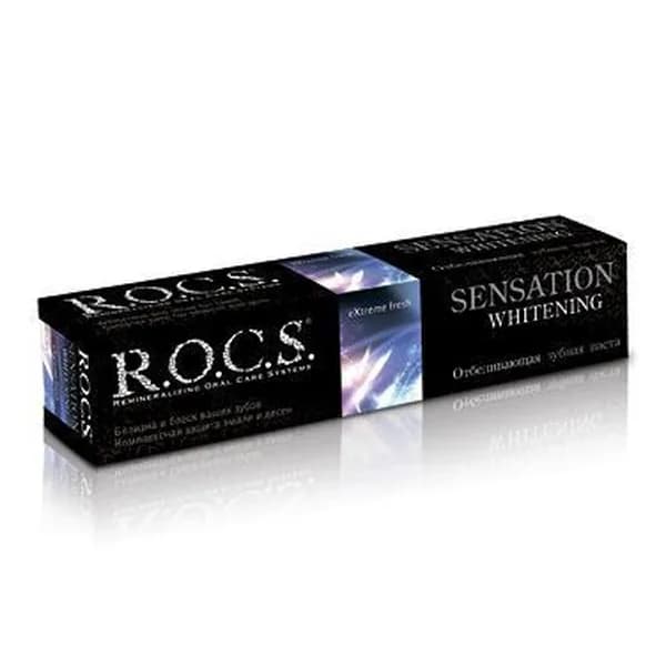 ROCS Sensation Whitening Whitening Polishing Toothpaste 60ml