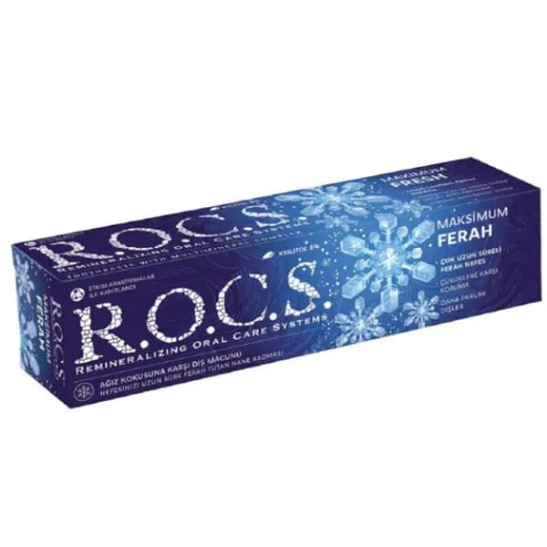 Rocs Maximum Fresh Anti-Bad Breath Toothpaste 75 ml
