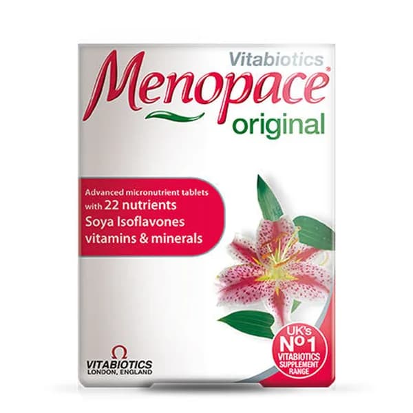 Vitabiotics Menopace Original Dietary Supplement 30 Tablets
