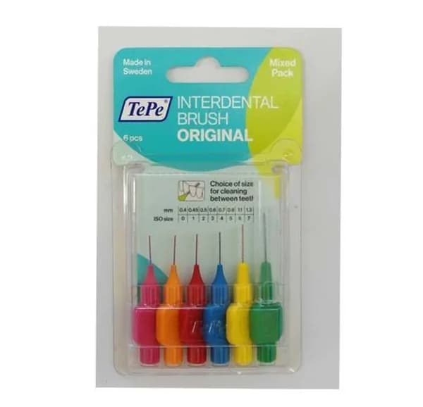 TePe Interdental Brush Original 6 Different Sizes