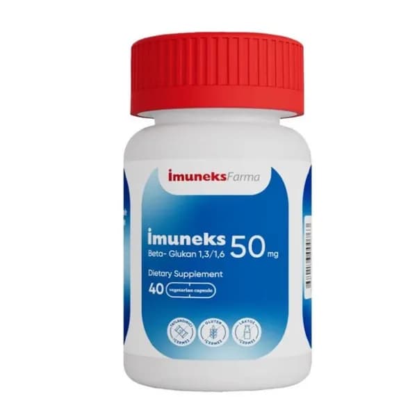 İmuneks Farma Beta-Glucan Food Supplement 40 Tablet