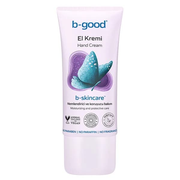 استمتع بأيدي ناعمة ورطبة مع كريم b-good b-skincare