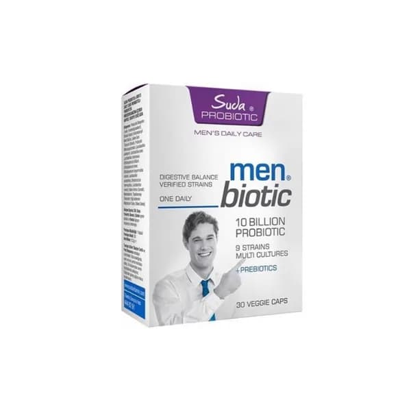 Suda Probiotic Men Daily Care Probiotics 30 Capsules