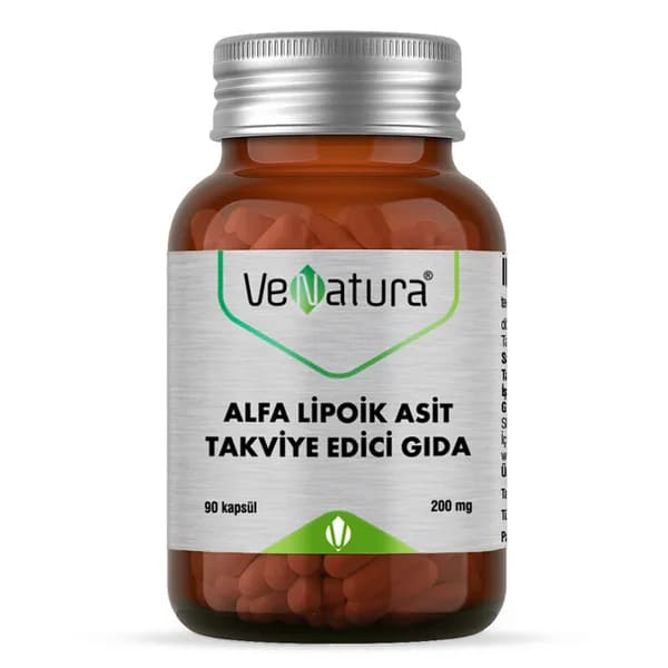 VeNatura Alpha Lipoic Acid Food Supplement 90 Capsules