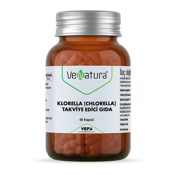 VeNatura Chlorella Food Supplement 60 Capsules