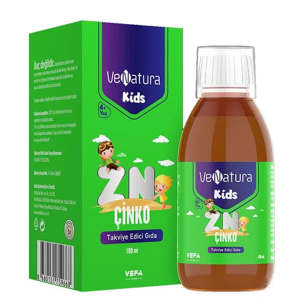 VeNatura Kids Zinc Food Supplement 100 ml