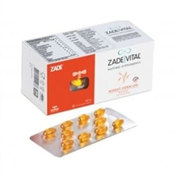 Zade Vital Wheat Germ Oil 60 Softgel Capsule