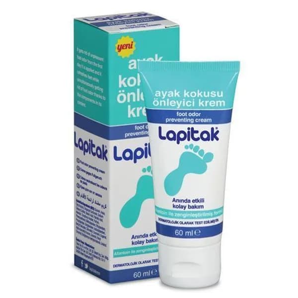 Lapitak Foot Odor Preventing Cream 60ml