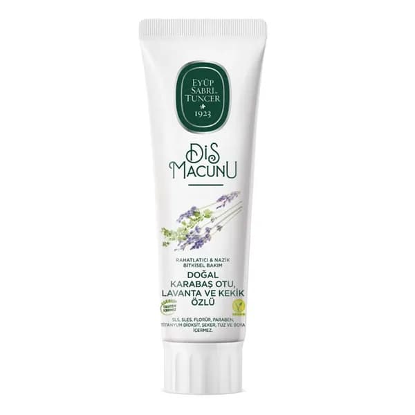 Eyüp Sabri Tuncer Natural French Lavender - Lavender and Thyme Extract Toothpaste 90 ml