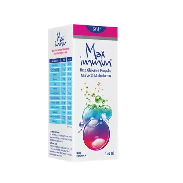 Max Immun Multivitamin Liquid Dietary Supplement 150 ml - Syrup