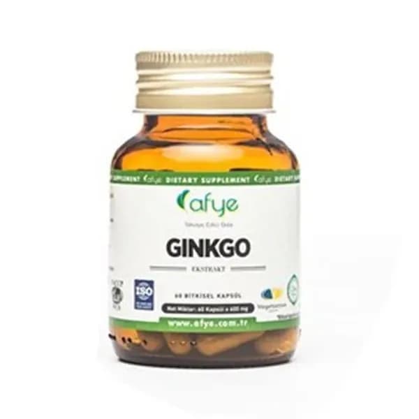 Afye Ginkgo Extract 60 Capsules