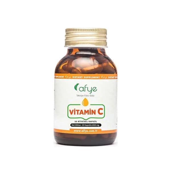 Afye Vitamin C Dietary Supplement 30 Capsules