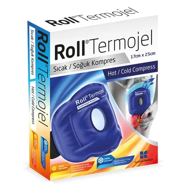 Roll Termojel Hot Cold Compress for Knee Area 17 cm x 25 cm