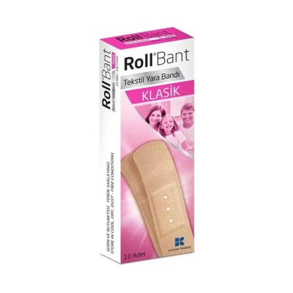 Roll Bant Classic Adhesive Bandage 10 pcs