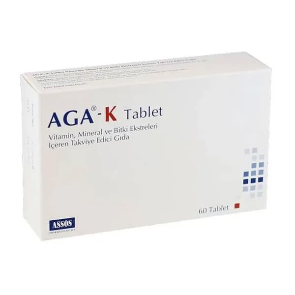 AGA-K Food Supplement 60 Tablet