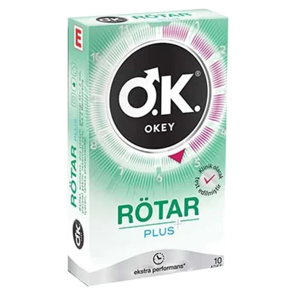 Okey Rötar Plus Condom 10 pcs