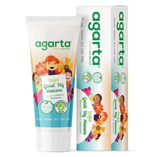 Agarta Natural Children's Strawberry Toothpaste 75 ml