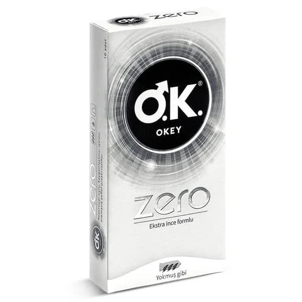 Okey Zero Extra Thin Form-fitting Condom 10 pcs
