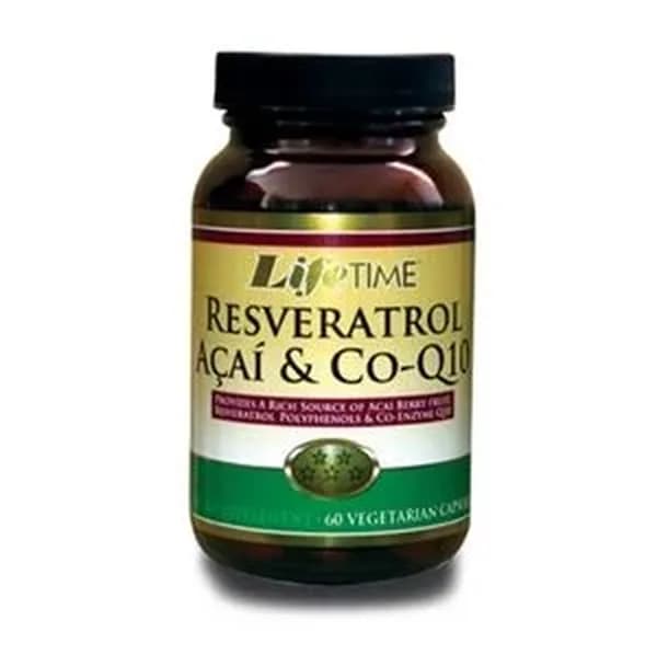 Lifetime Q-Resveratrol&Acai&Coq10 60 Capsules
